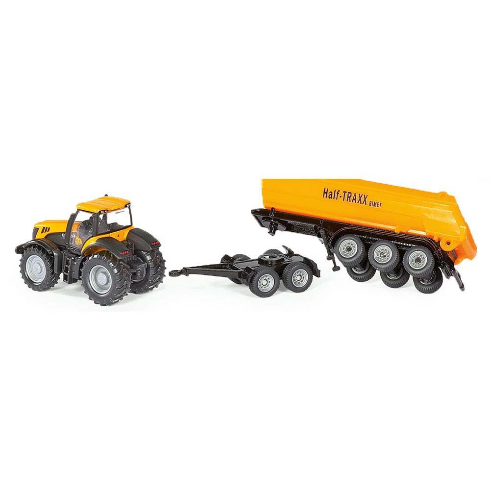 Трактор с триосно ремарке JCB 8250