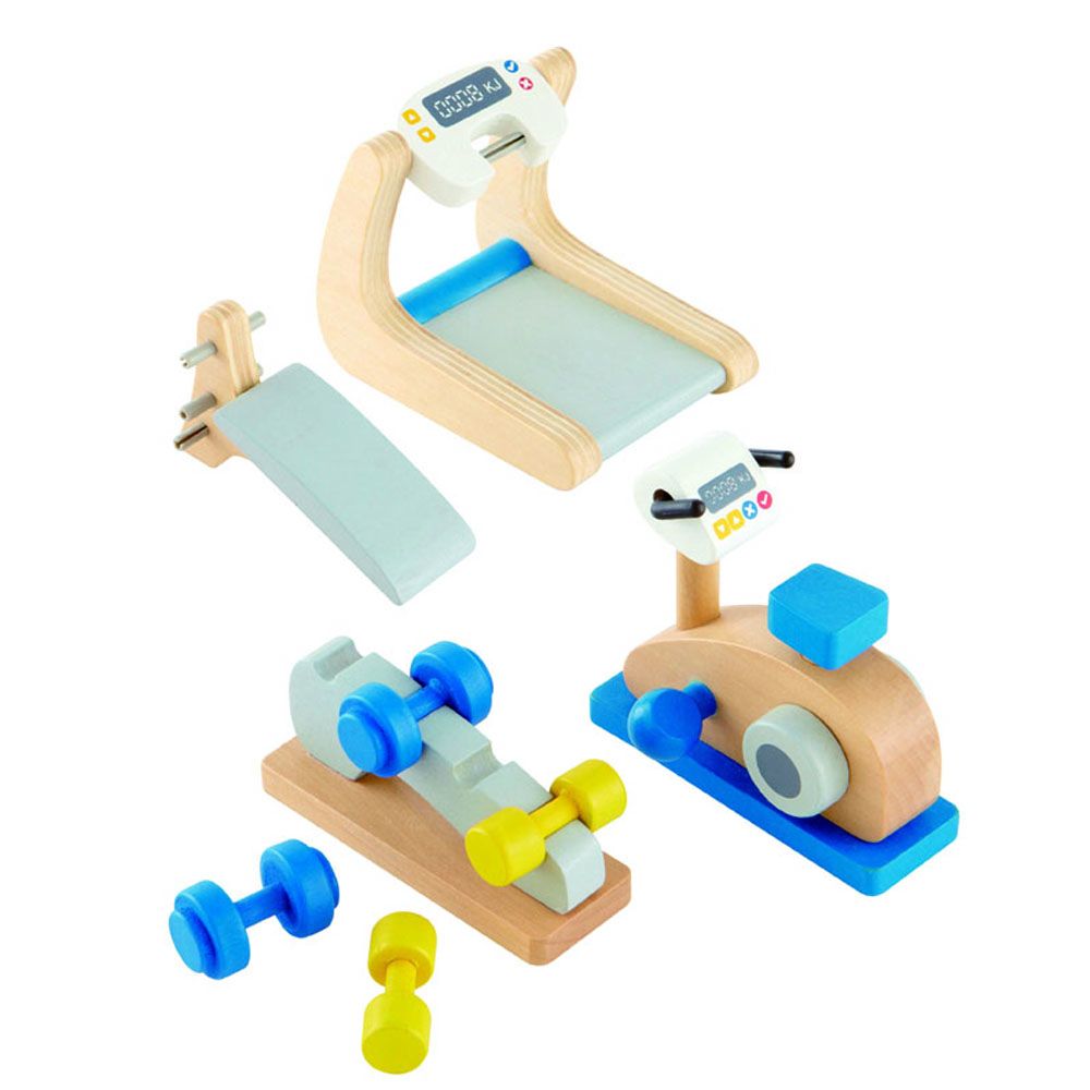 Hape, Мебели за къща за кукли, Фитнес