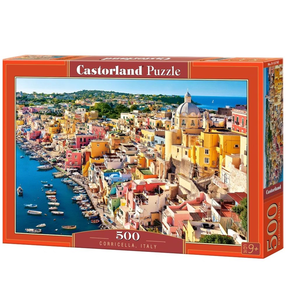 Castorland, Коричела, Италия, пъзел 500 части
