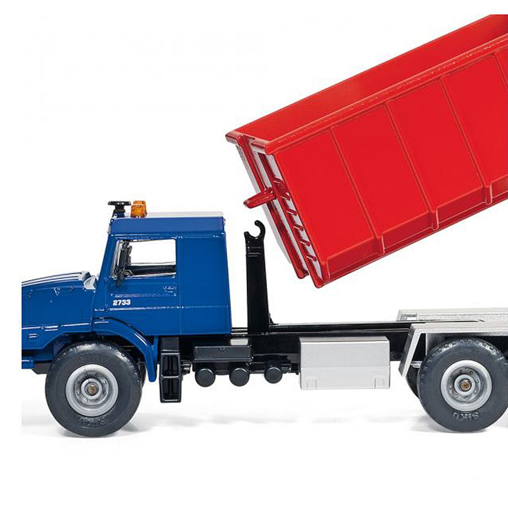 Камион Mercedes Benz Zetros с койнтейнер за боклук
