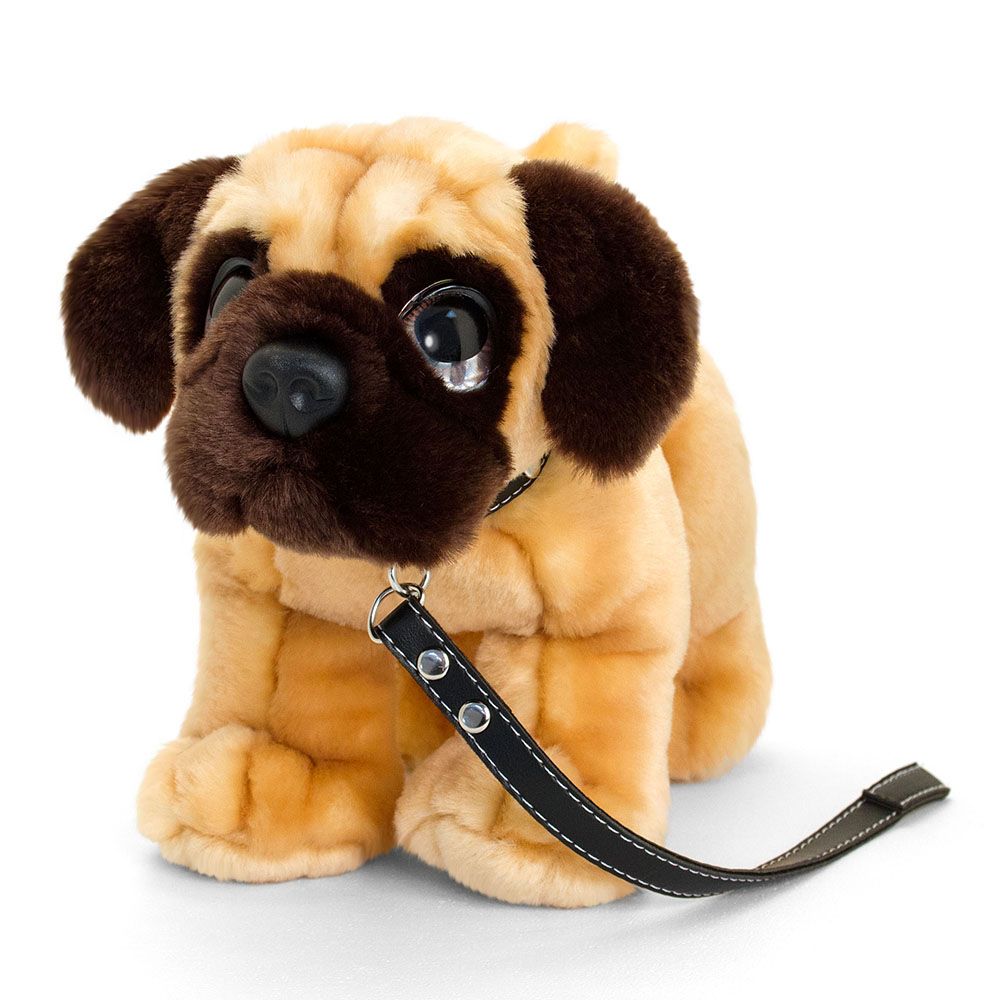 Keel Toys, Плюшено куче, Мопс с каишка