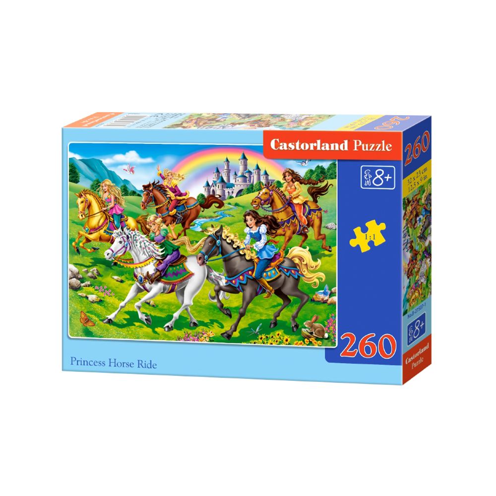 Castorland, Принцеси на езда, пъзел 260 части