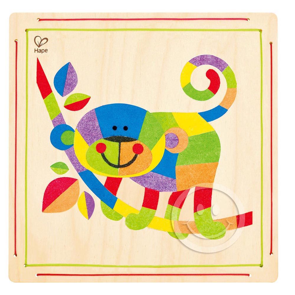 Hape, Пясъчна картина, Маймуна