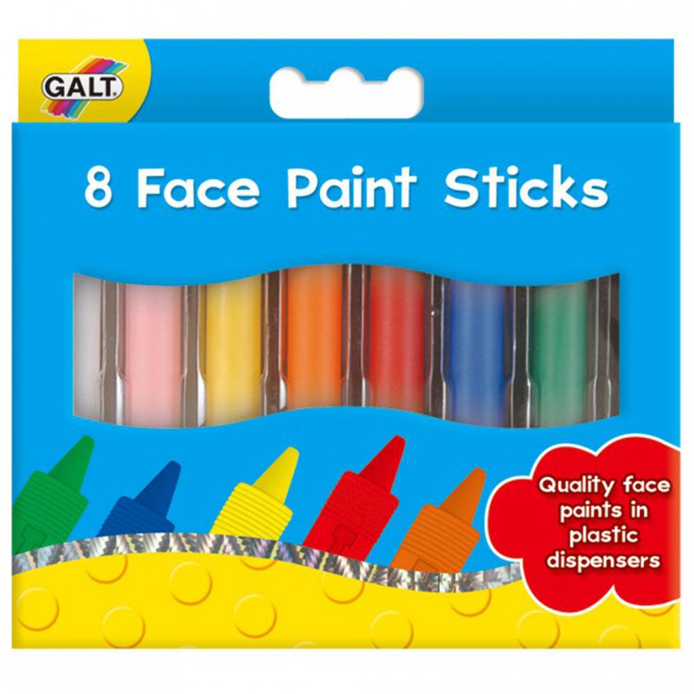 Galt Toys, Боички-стикчета за лице, 8 бр.