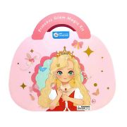 Творчески комплект с блестящи камъни, фолио и стикери, Принцеси