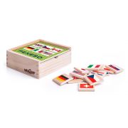 Дървена мемо игра, Знамена