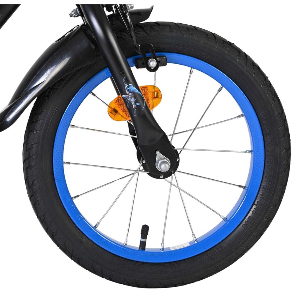 Детски велосипед с помощни колела, Батман, 14 инча