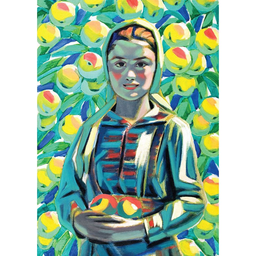 Мома с ябълки, Владимир Димитров Майстора, пъзел 1000 части