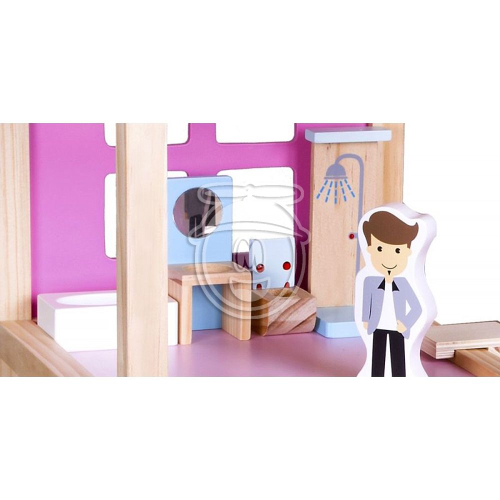 Дървена къща, Вила