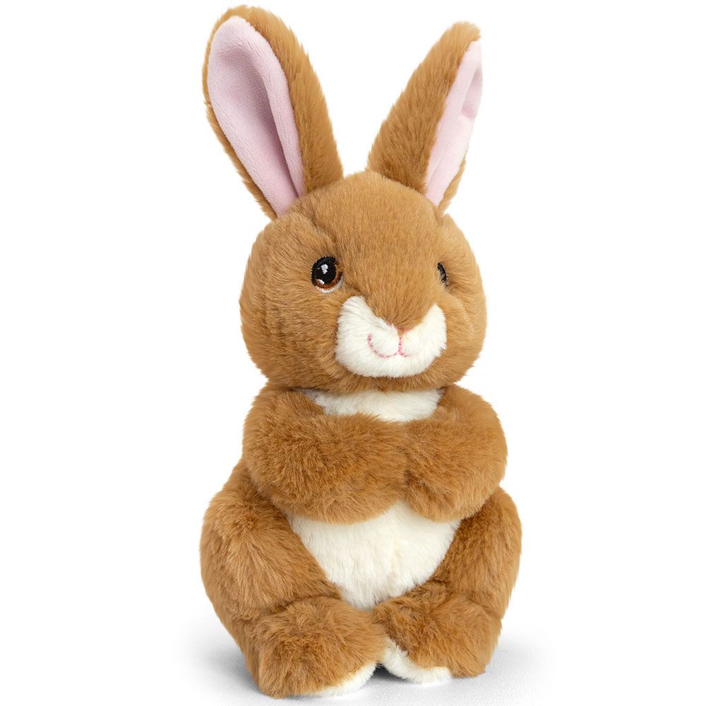 Keel Toys, Зайче, екологична плюшена играчка от серията Keeleco, 19 см