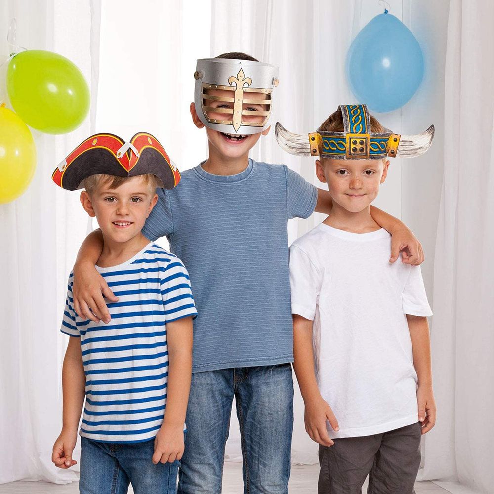 Комплект корони за оцветяване, Приключение, 3 бр.