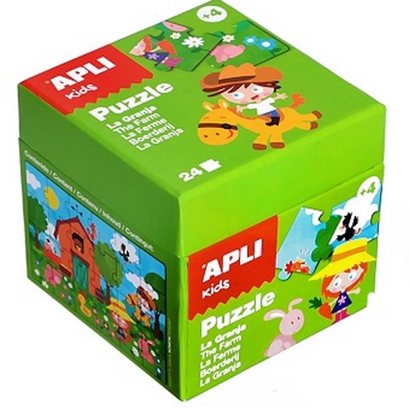 Apli kids, Детски образователен пъзел, Животните във фермата