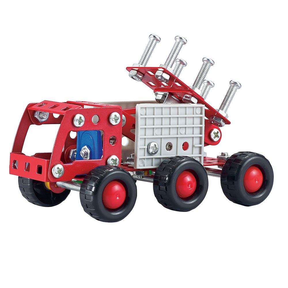 Метален конструктор, Пожарни камиони, 7 в 1