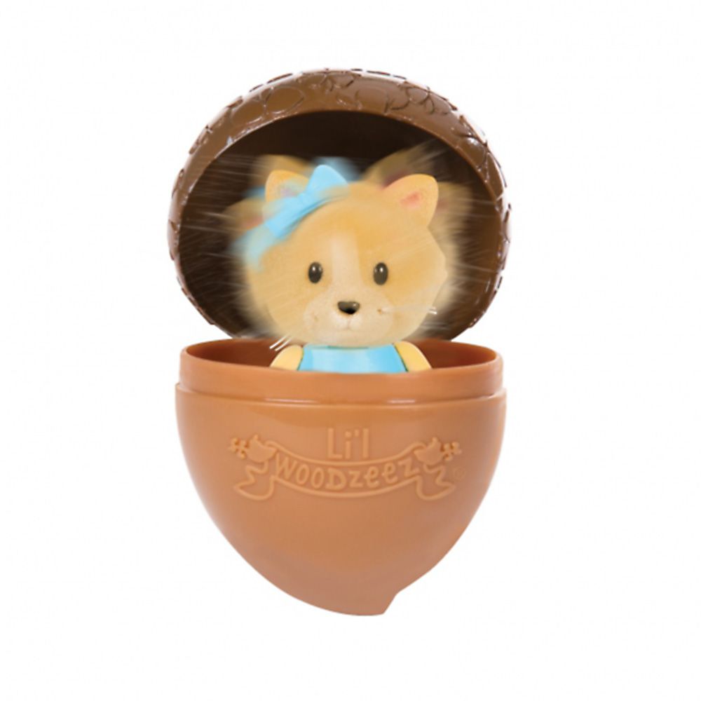 BATTAT, Li'l Woodzeez  Фигурка за колекциониране Bobbleez  в жълъд, серия 2