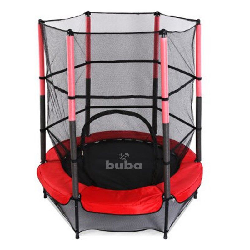 Buba, Детски батут с мрежа, 140 см