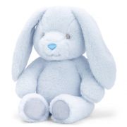 Бебешко зайче, Синьо, Екологична играчка от серията Keeleco, 20 см