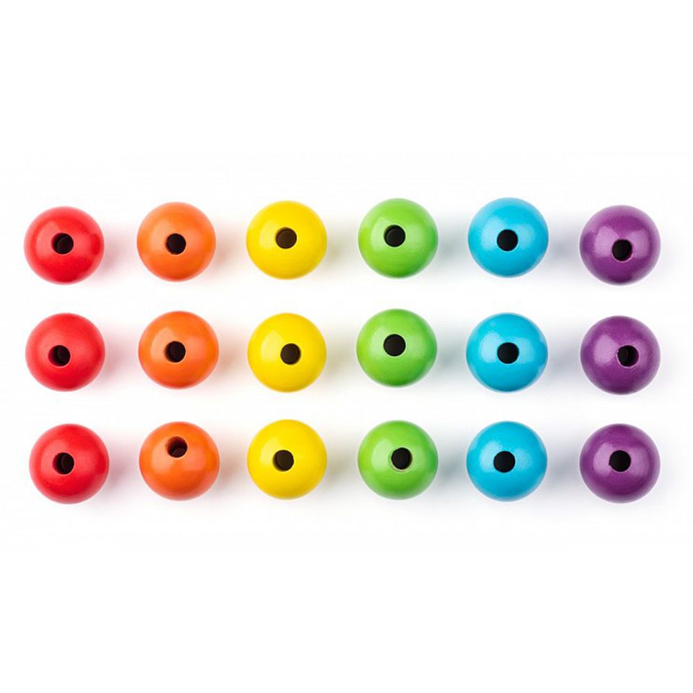 Дървени мъниста за нанизване, Макси