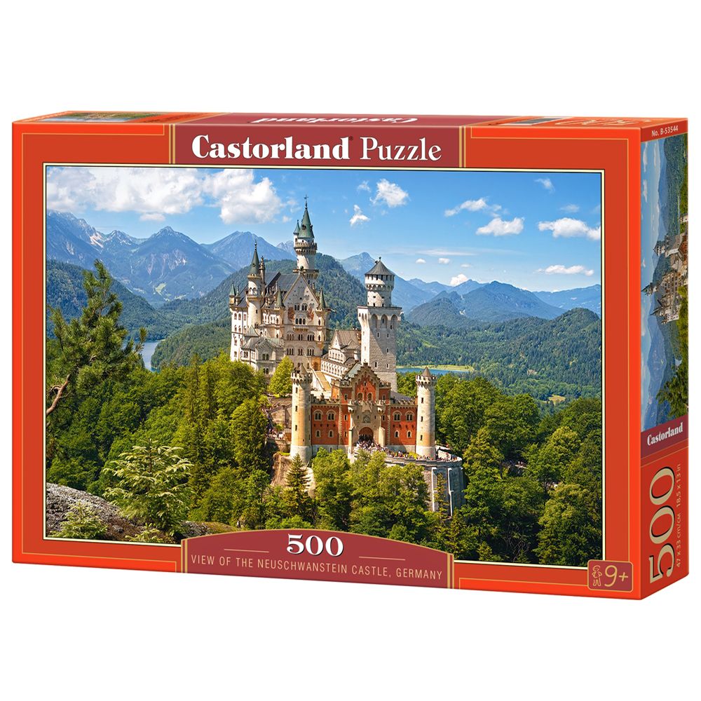 Castorland, Замъкът Нойшвайнщайн, Германия, пъзел 500 части
