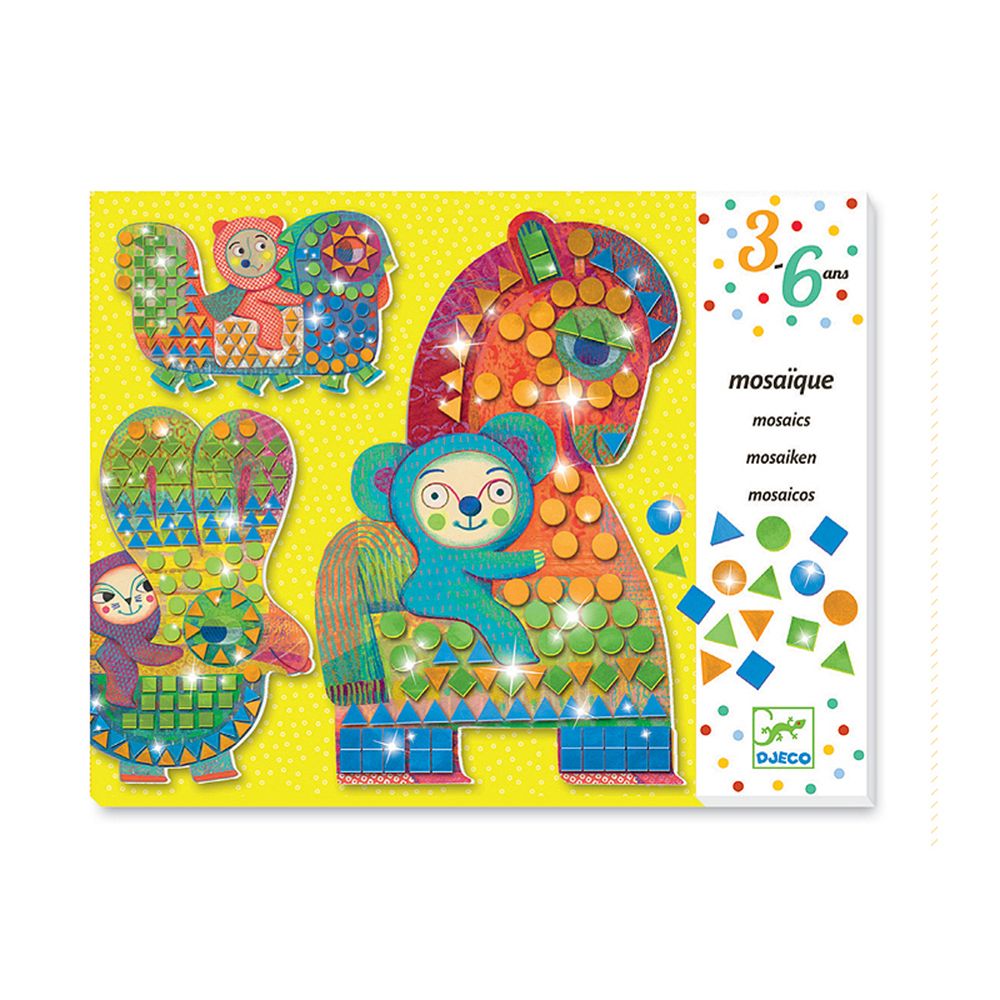 Djeco, Картинки от мозайки, Конче Вихрогонче