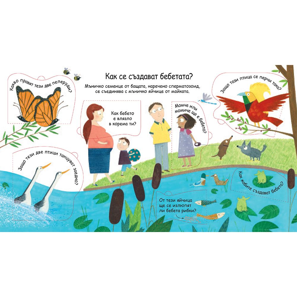 Откъде идват бебетата? Погледни под капачето!