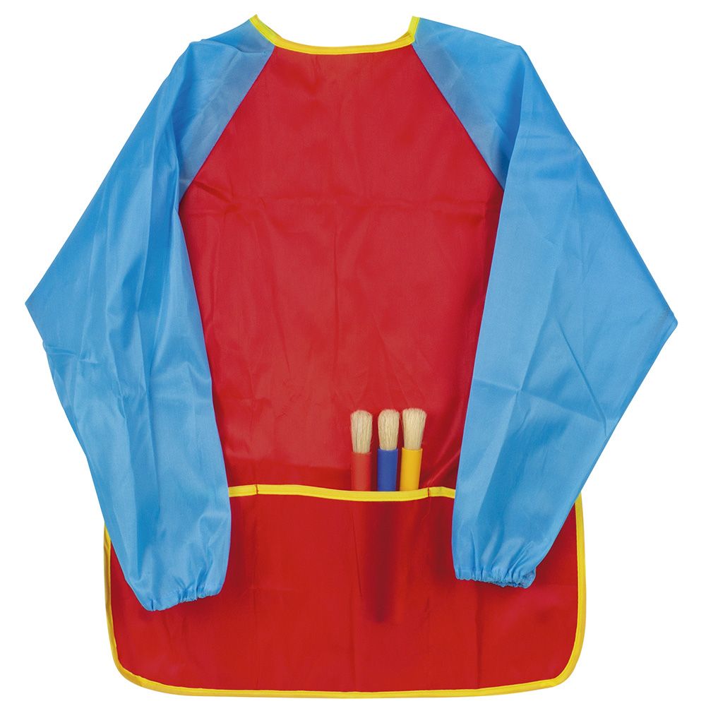 Apli kids, Детска престилка за рисуване с ръкави и джоб