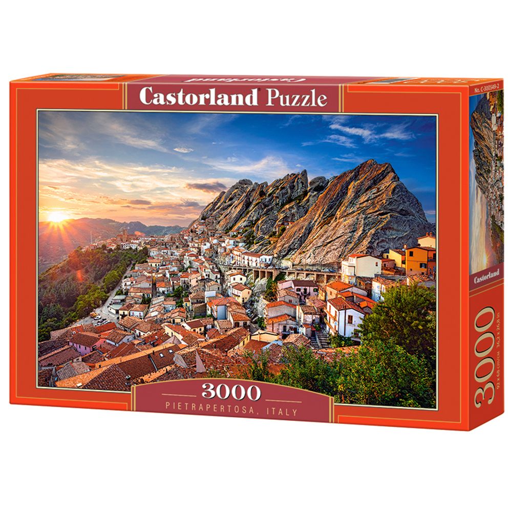 Castorland, Пиетрапертоза, Италия, пъзел 3000 части