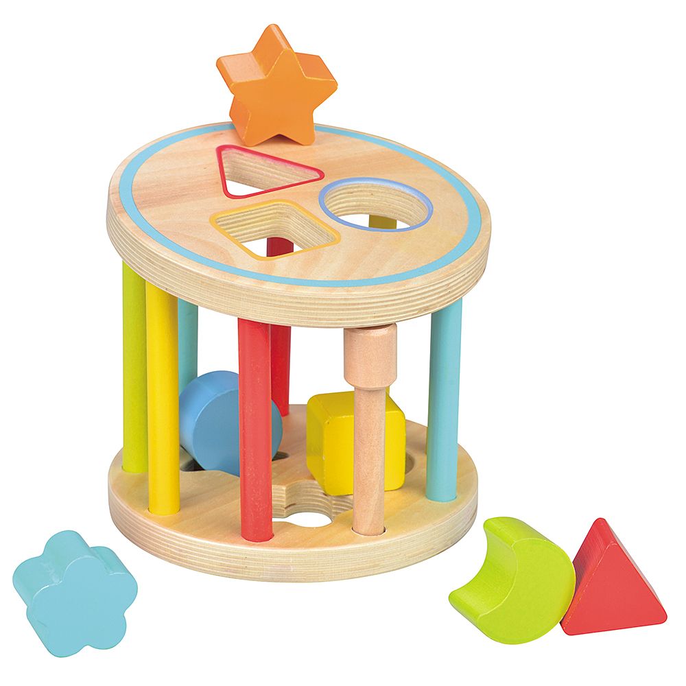 Lelin Toys, Дървен сортер - колело