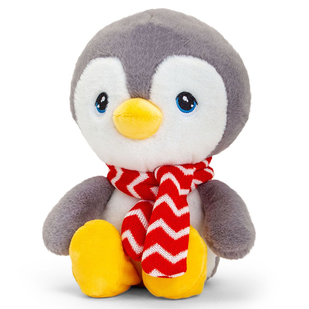 Плюшени коледни играчки с шалчета, 15 см