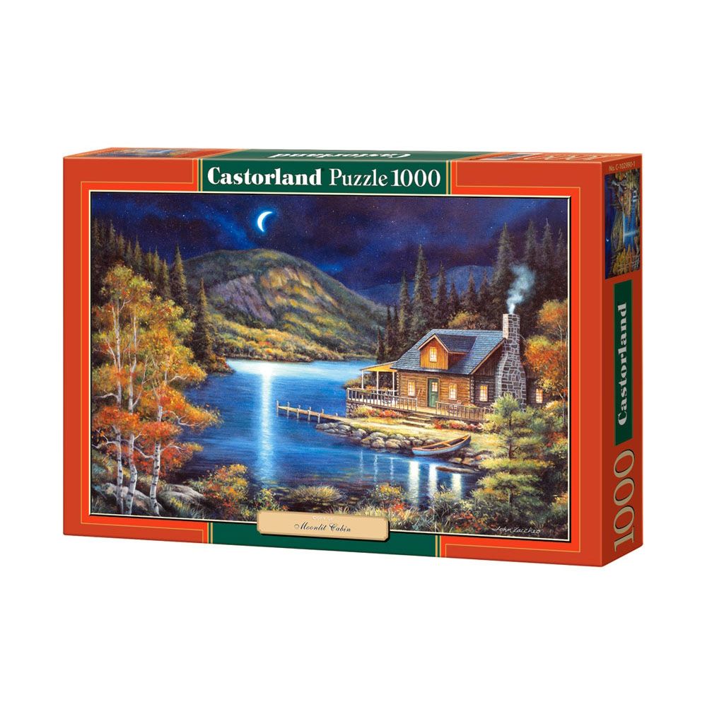 Castorland, Къщичка в лунна светлина, пъзел 1000 части