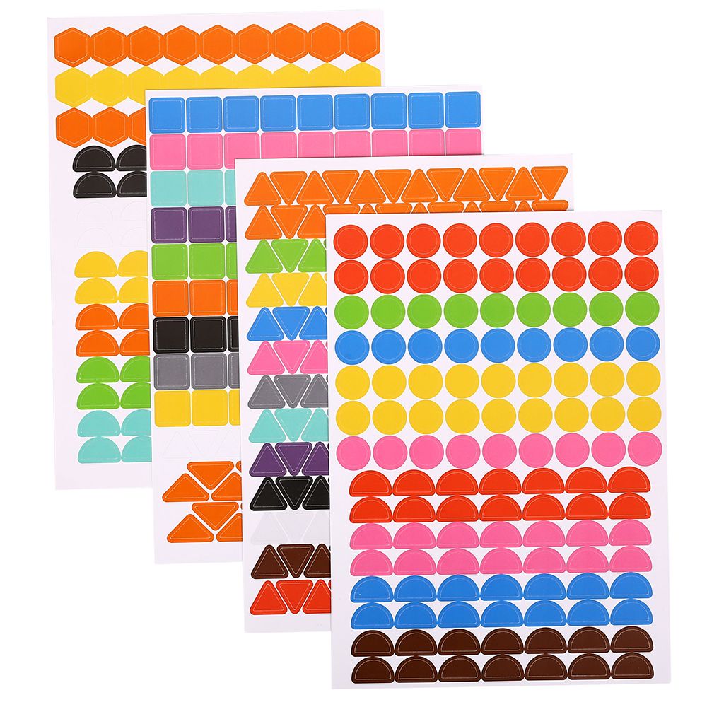 Дидактическа игра, Животни - картини с геометрични стикери