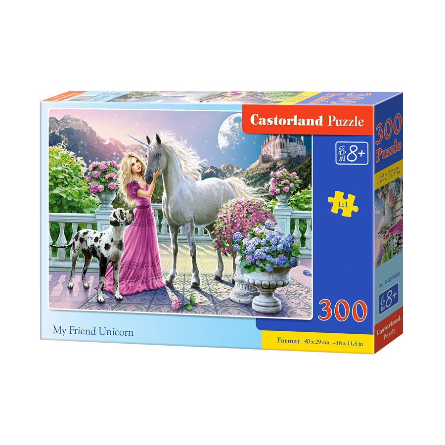 Castorland, Моят приятел еднорог, пъзел 300 части