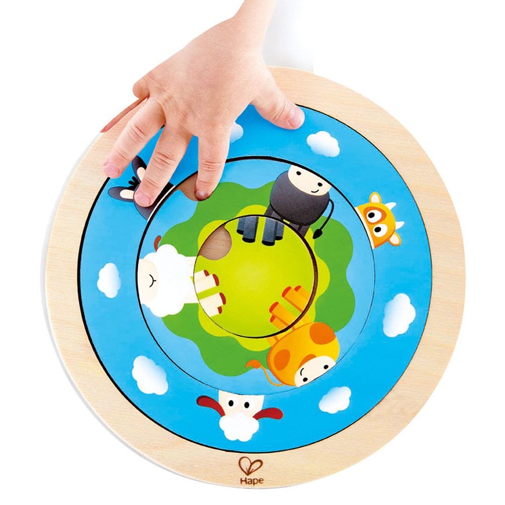 Дървен пъзел, На село