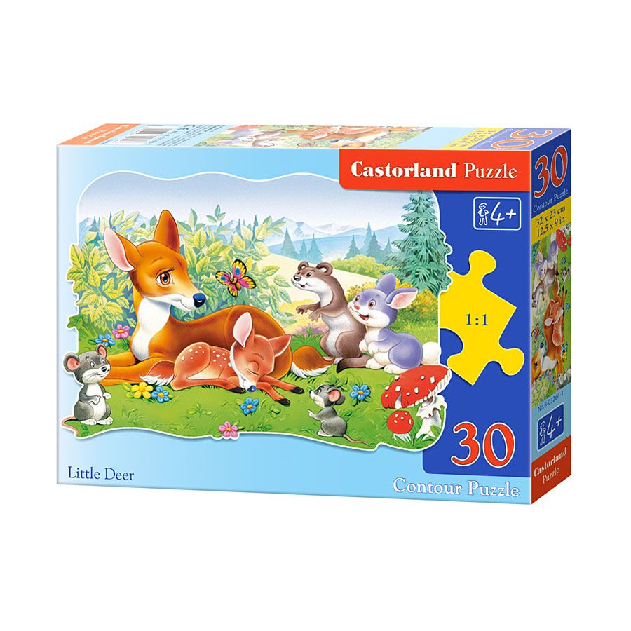 Castorland, Малката сърничка, пъзел 30 части