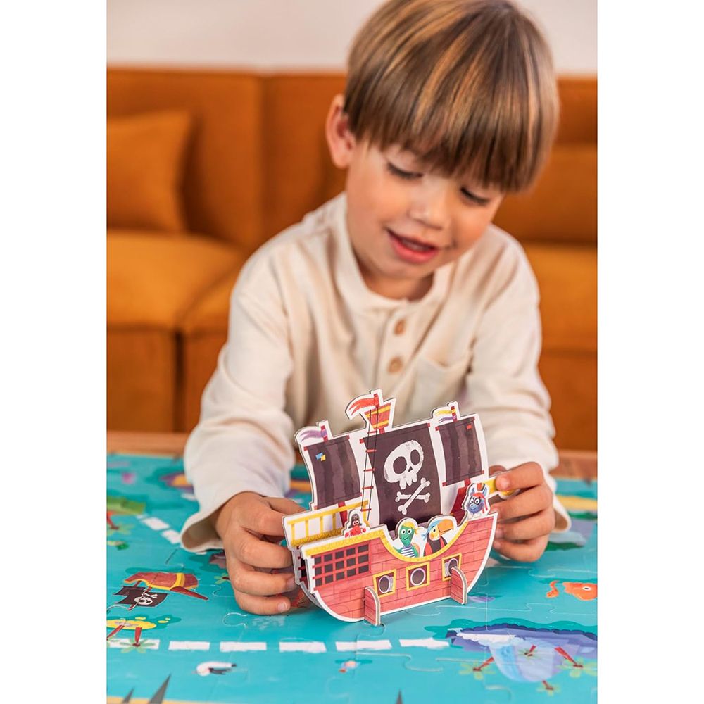 Пъзел XXL 48 части, Пирати