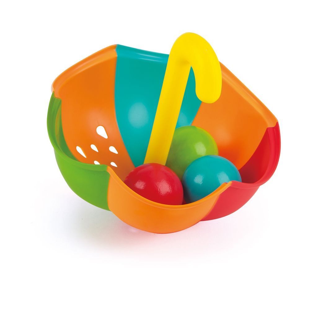 Hape, Шарено чадърче с 3 топчета