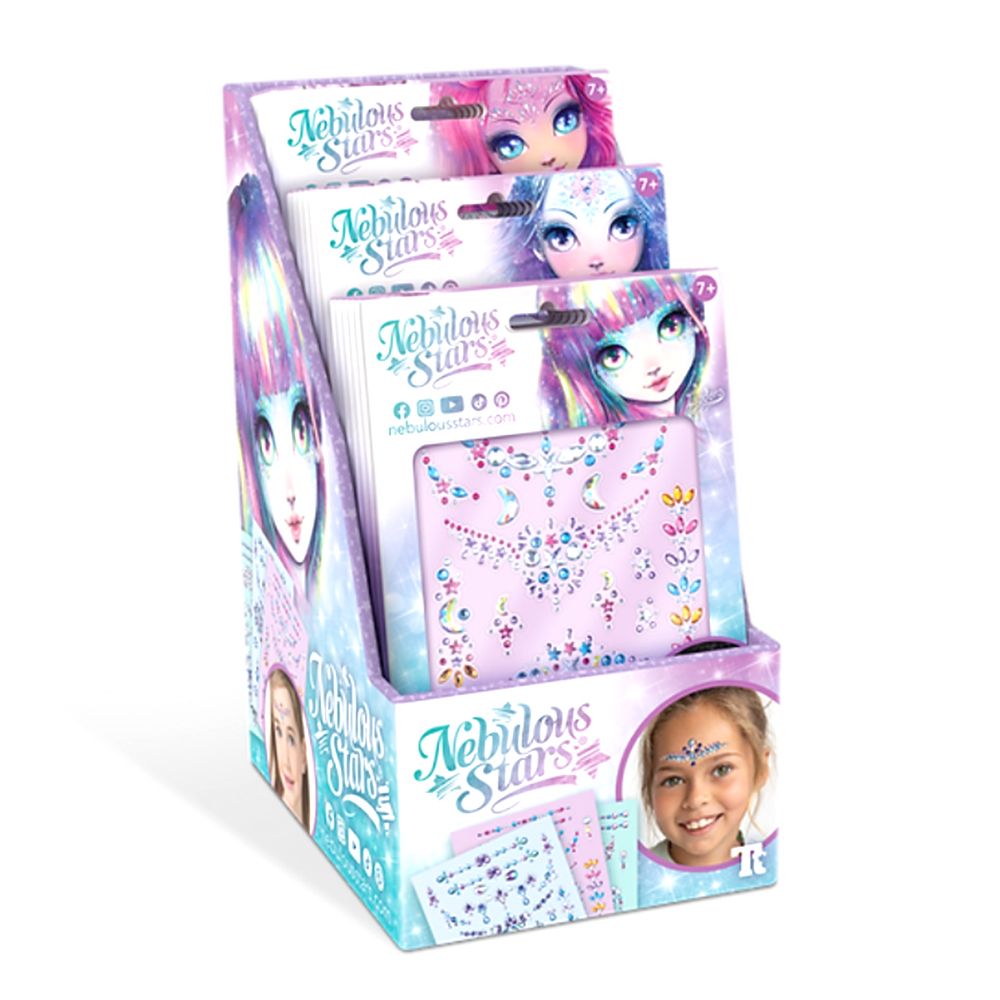 Цветни стикери със скъпоценни камъни за тяло