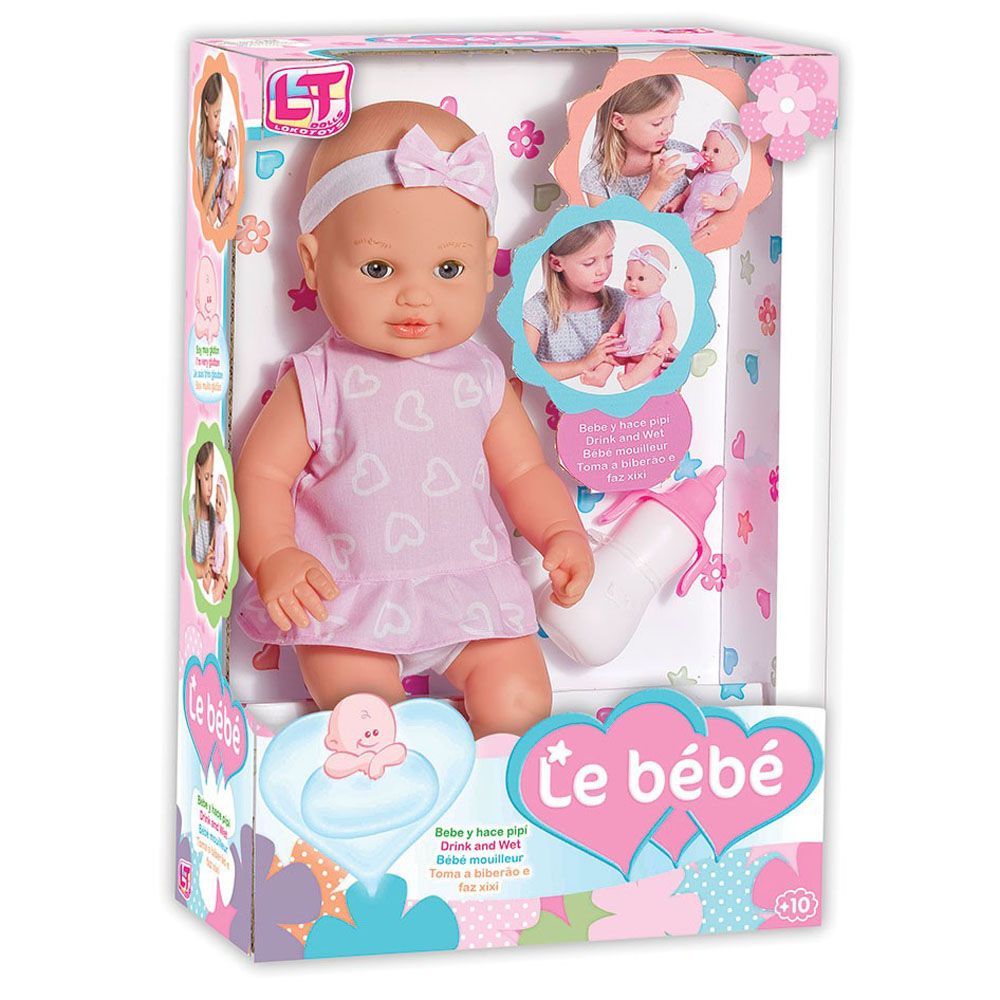 Loko Toys, L, Пишкащо бебе-кукла, Le Bebe, 3 см