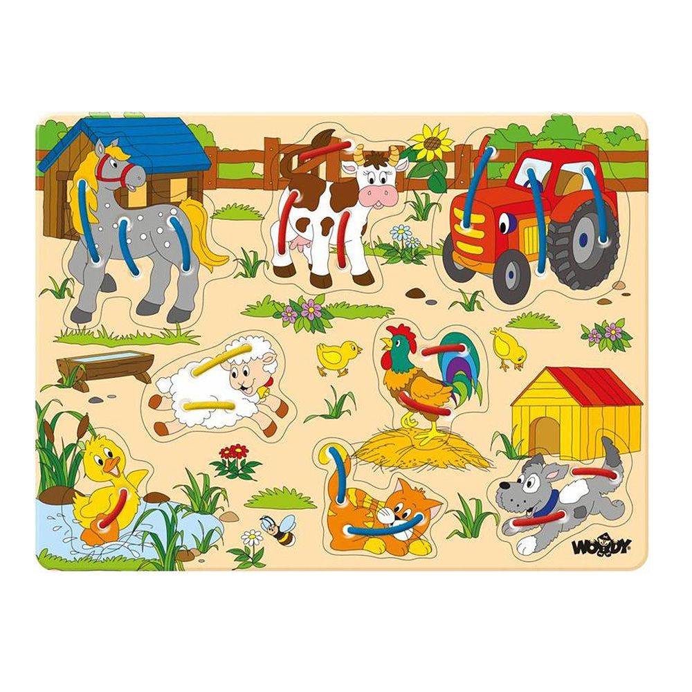 Woodyland, Пъзел за шиене, Ферма