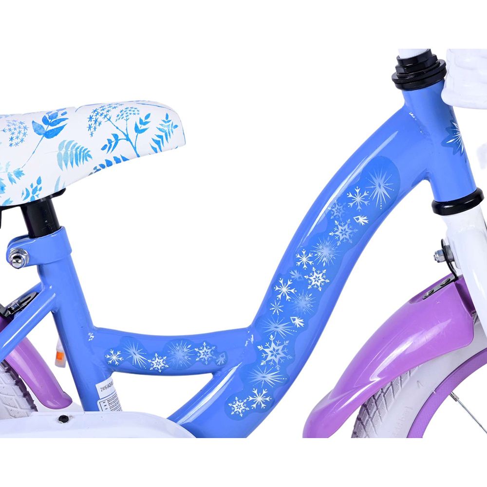 Детски велосипед с помощни колела, Disney Frozen, 14 инча