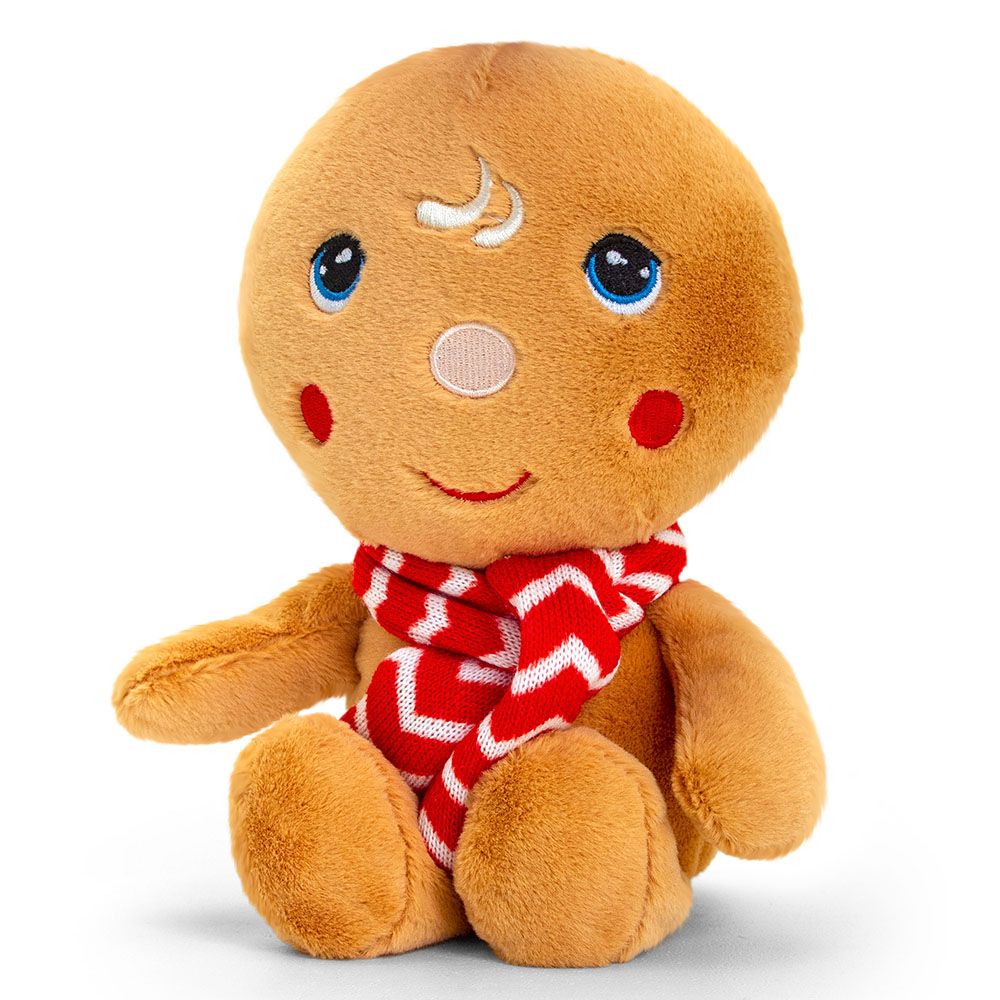 Плюшени коледни играчки с шалчета, 15 см