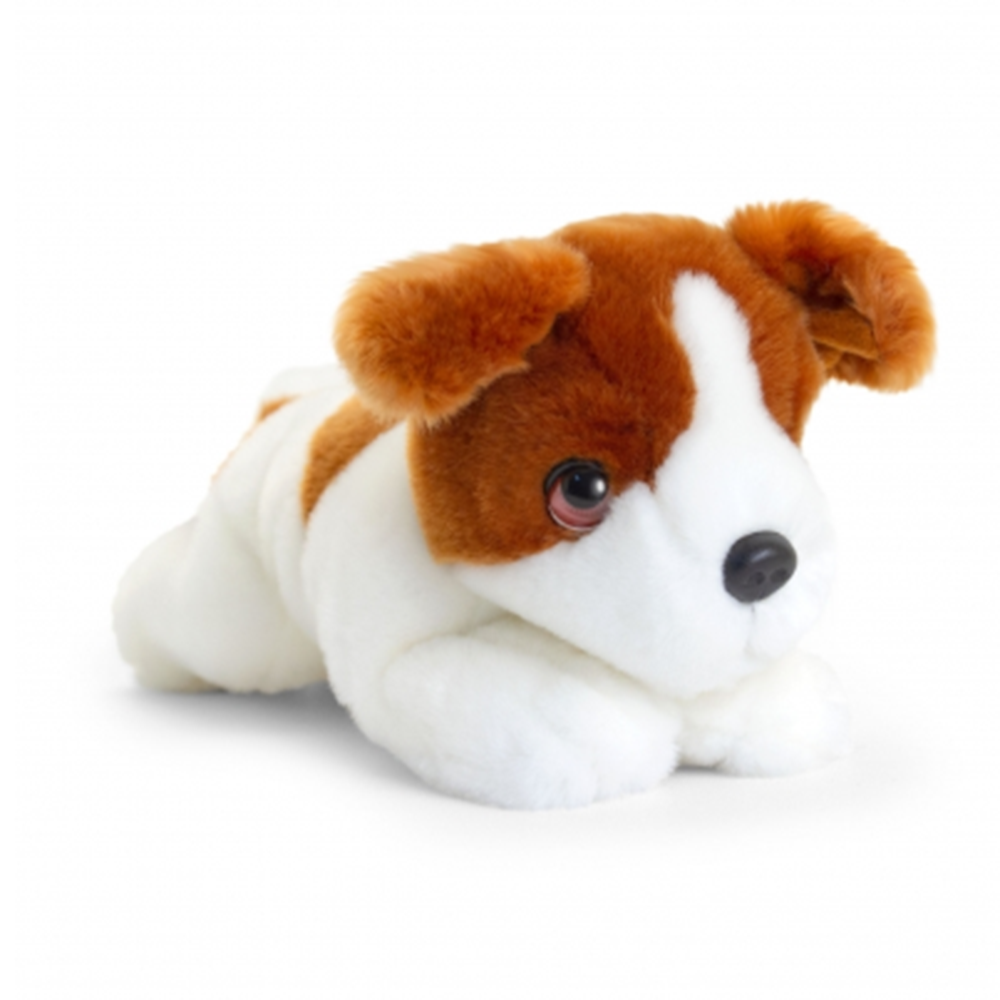 Keel Toys, Джак Ръсел, легнал, 25 см