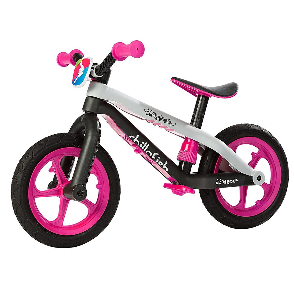 Chillafish, BMXie 02, колело за баланс, розово с черна рамка