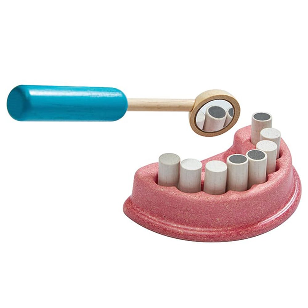 Зъболекарски комплект в памучен несесер