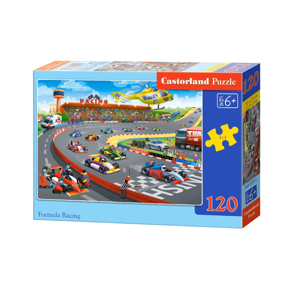 Castorland, Формула 1, пъзел 120 части