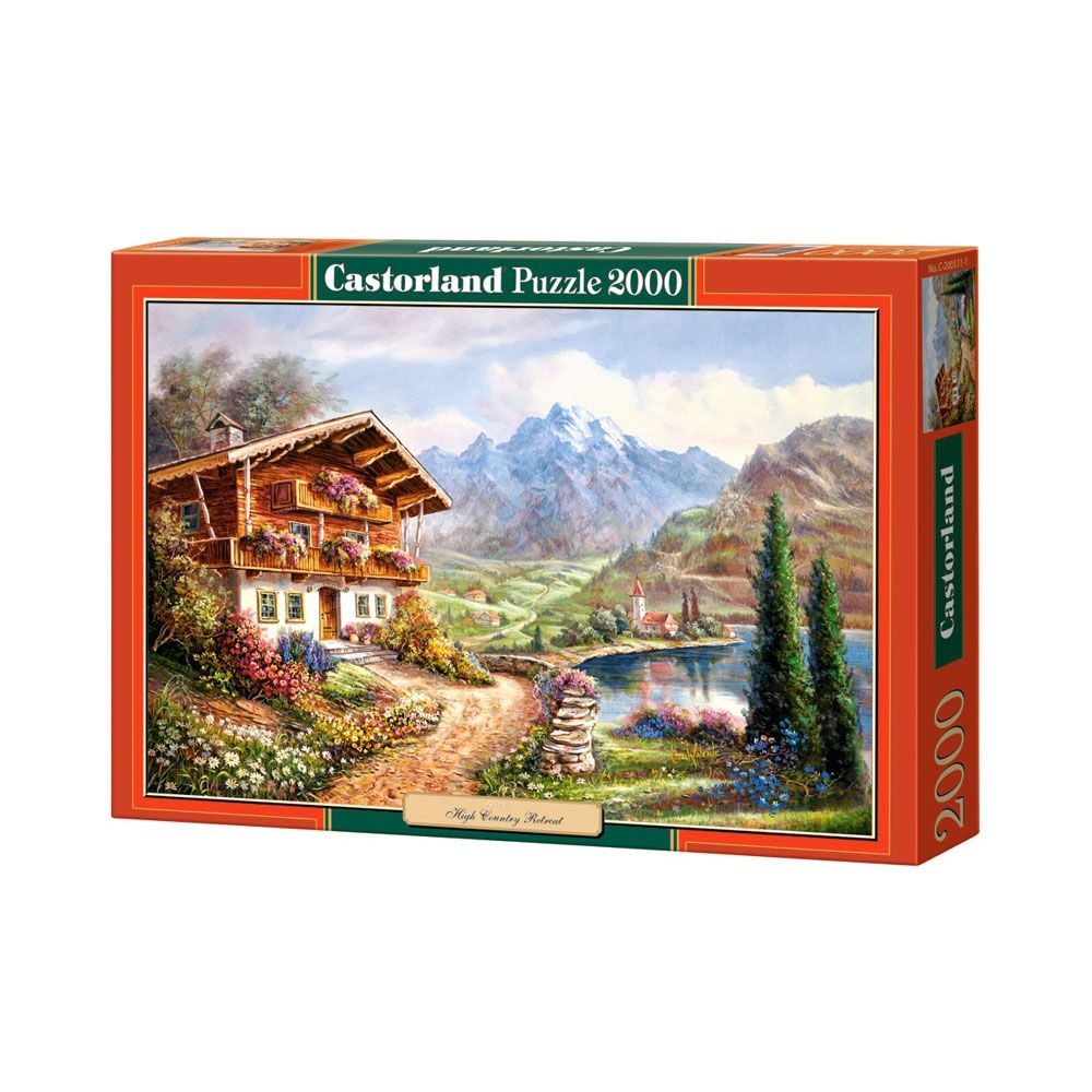 Castorland, Почивка в планината, пъзел 2000 части