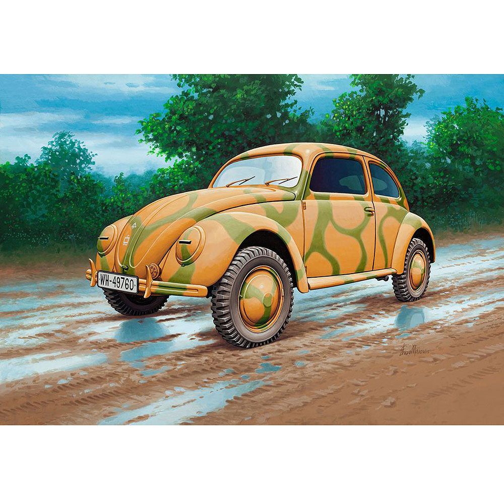 Сглобяем модел, Автомобил нa Германската армия, VW, Type 82E