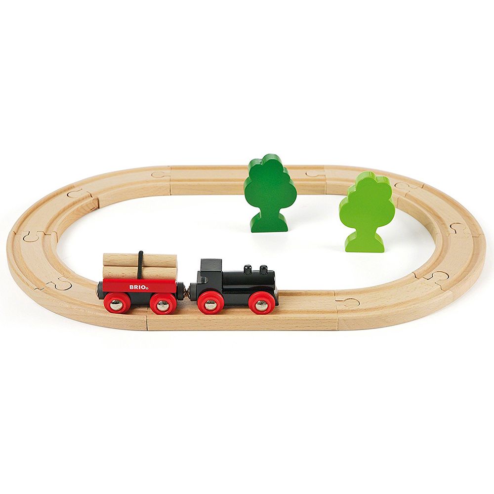 BRIO, Малко дървено влакче с релси