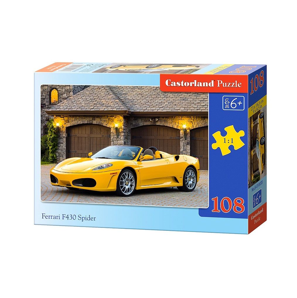 Castorland, Ферари F430 Spider, пъзел 108 чаcти