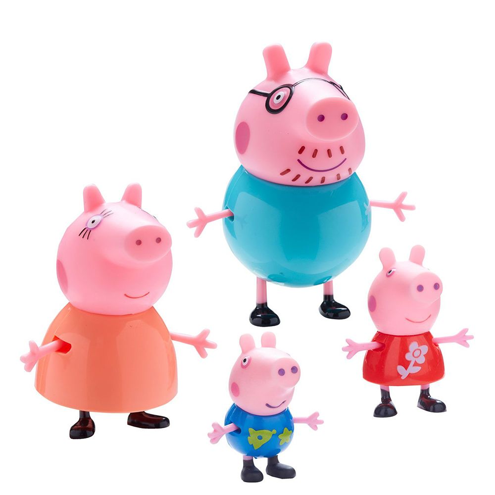 PEPPA PIG, Семейството на Пепа Пиг