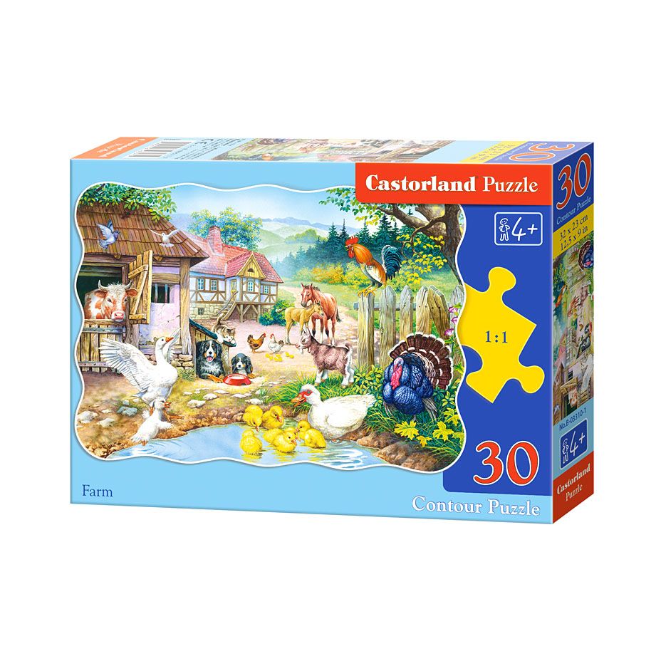 Castorland, Ферма, пъзел 30 части